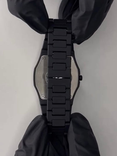 Black Aura Arabic Quartz Watch – Titans Fury
